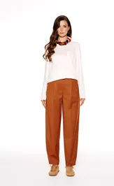 Jumper Elletto Life 13044 molochnyj