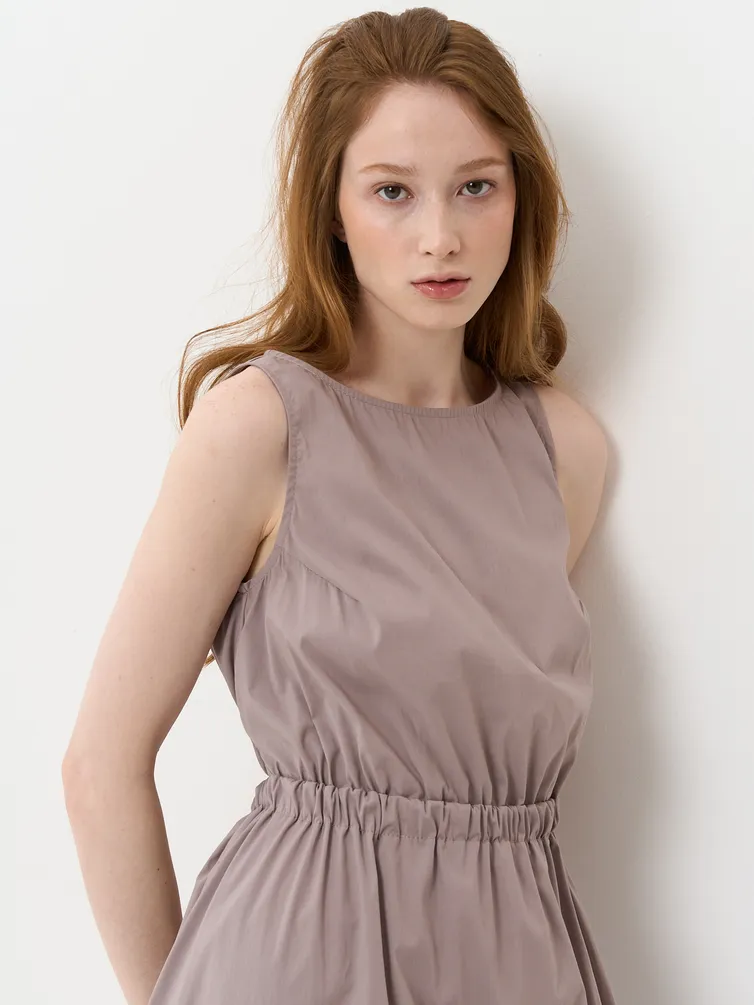 Dress Newvay #7221-30042 sero-bezh