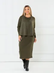 Zestaw NOVITA #1477 xaki