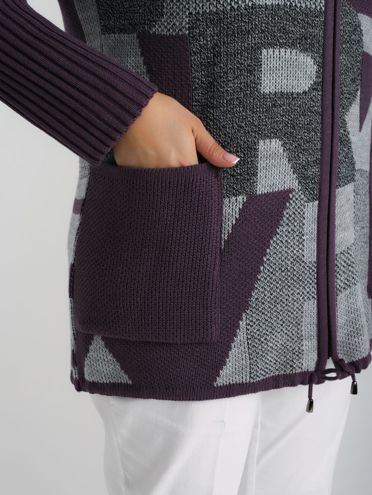 Кардиган BONADI арт. 1982 баклажан