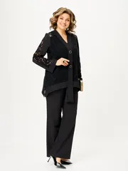 Suit Vilena-fashion #1162 chernyj