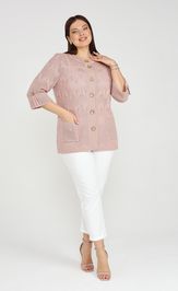 Кардиган BONADI 2187 пудра