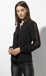 Blouse VIZAVI 652 chernyj