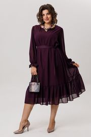 Dress Anelli Laurel #1635 cvet chernosliva