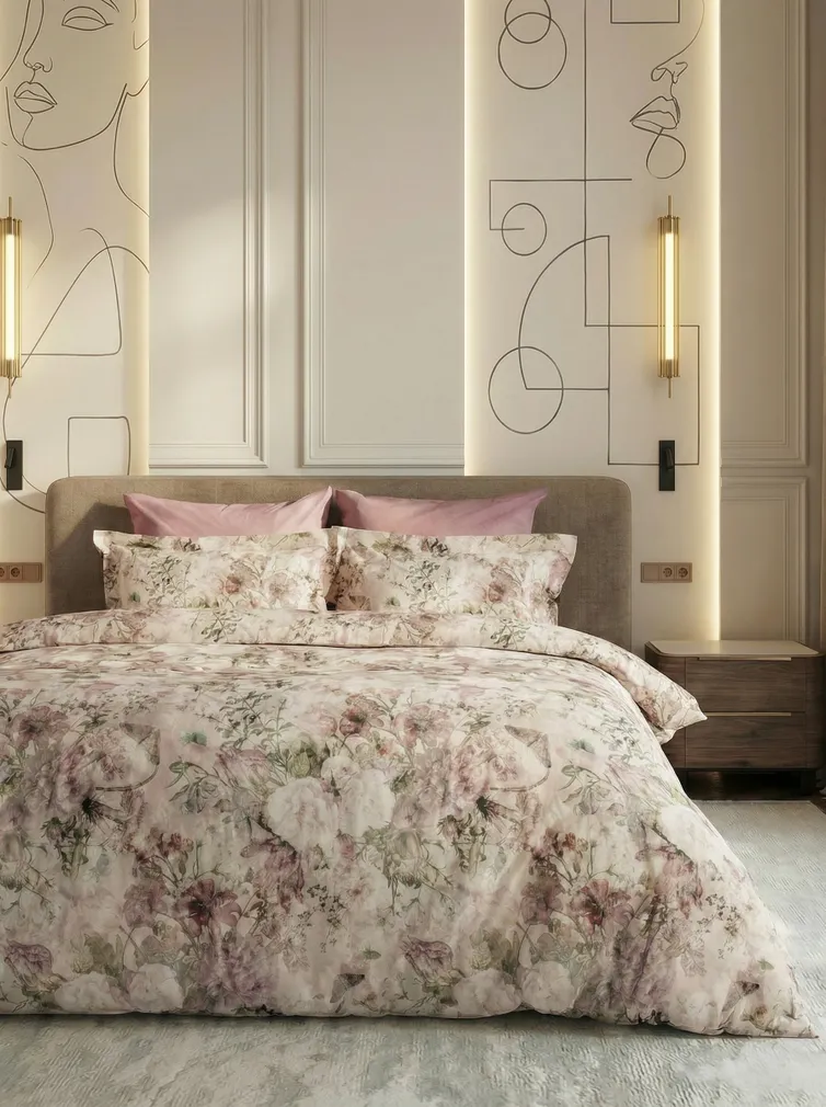 Пододеяльник Listelle #2319701 150x215 sm
