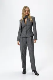 Spodnie Pirs #6297 seryj melanzh