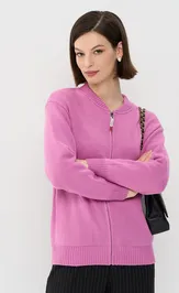 Sweter Newvay 7252-14138 fiol veresk