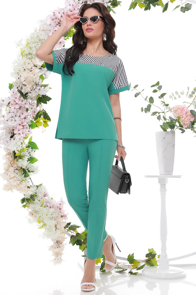 Suit DS Trend #K-0835-0154 (bryuchnyj s kontrastnoj koketkoj)