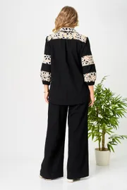 Garnitur Ava fashion #M-195 chernyj