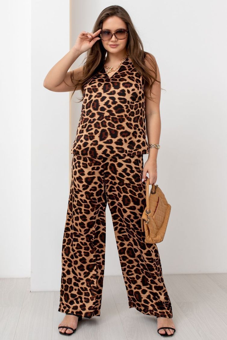 Trousers TOOK A LOOK & Angelika #AB-013-1 leo