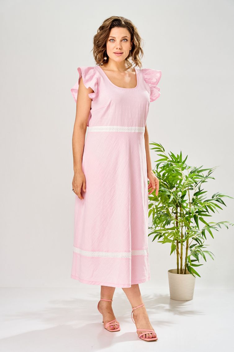 Платье Ava fashion арт. М-200 розовый