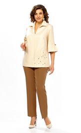 Комплект Ольга Стиль С987 золото-коричневый