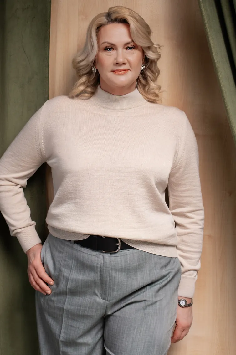 Jumper Polesie #S3731-23 3S8783-D43 slonovaya kost 170