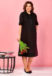 Sukienka Ava fashion #M-180 chernyj