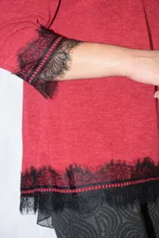 Джемперы, кардиганы, жакеты Needle арт. 334/9 бордо