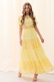 Платье Golden Valley арт. 44359 желтый