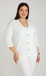 Кардиган BONADI 2181 белый
