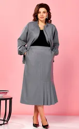 Костюм Ava fashion М-179 серый