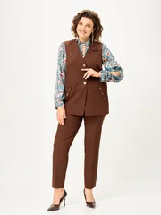 Garnitur Vilena-fashion #1146 shokolad