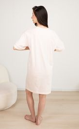 Сорочка Купалинка 40007G 158,164 Пудровый