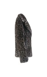 Пальто Elema 9-1647 серый принт 170