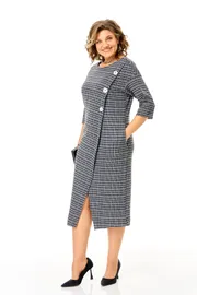 Sukienka Michel Chic #2190/1 fakturnaya kletka