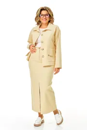 Garnitur Anastasia #1384 slivochnyj