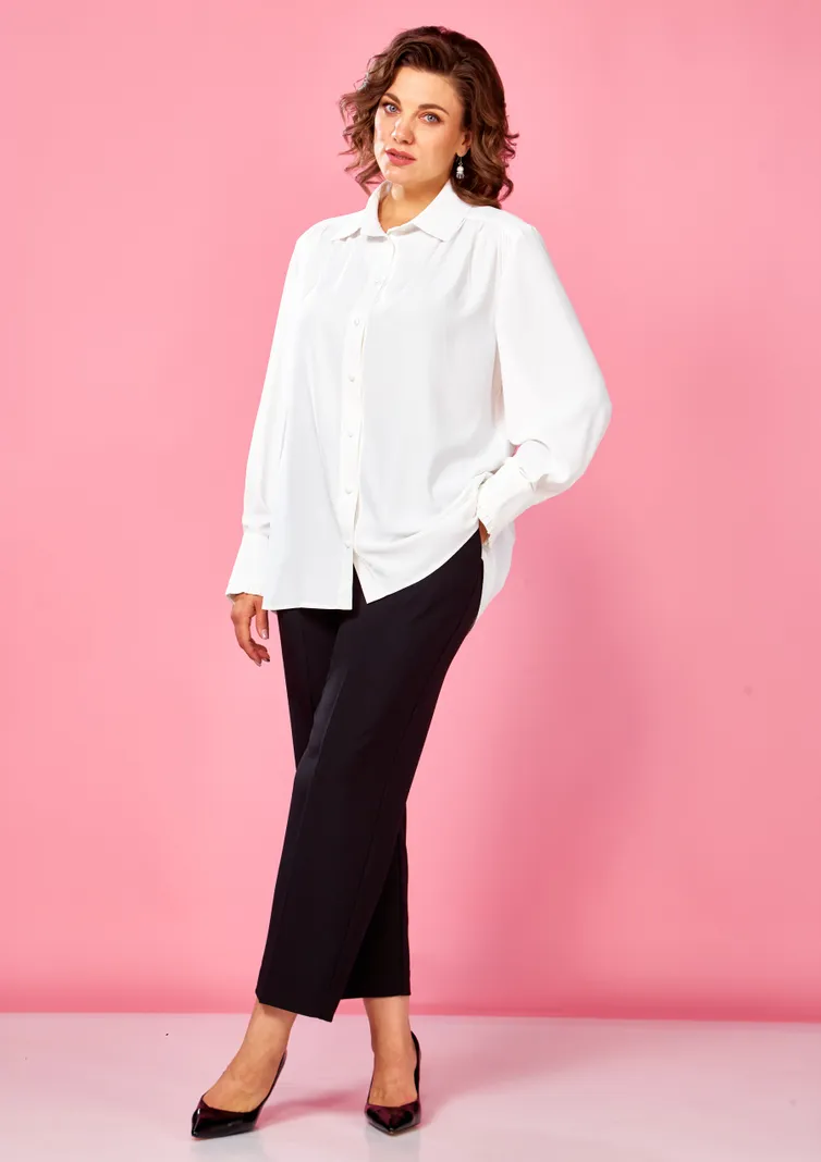 Bluzka Ava fashion #M-134 molochnyj