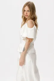Blouse Pirs #6418 molochnyj