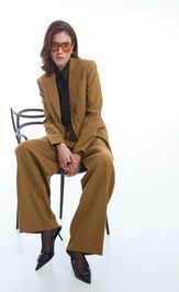 Брюки Elema 3К-1779 кэмел 170