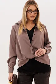 Blouse Anelli Laurel #1663 poceluj kapuchino