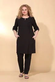 Garnitur Vilena-fashion #636 chernyj