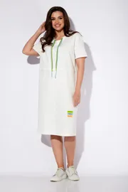 Sukienka TAiER #1200 belyj