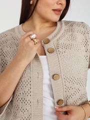 Кардиган BONADI арт. 2178 лен