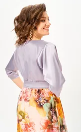 Sukienka Anastasia MAK 1229-Sh lilovyj+ cvety