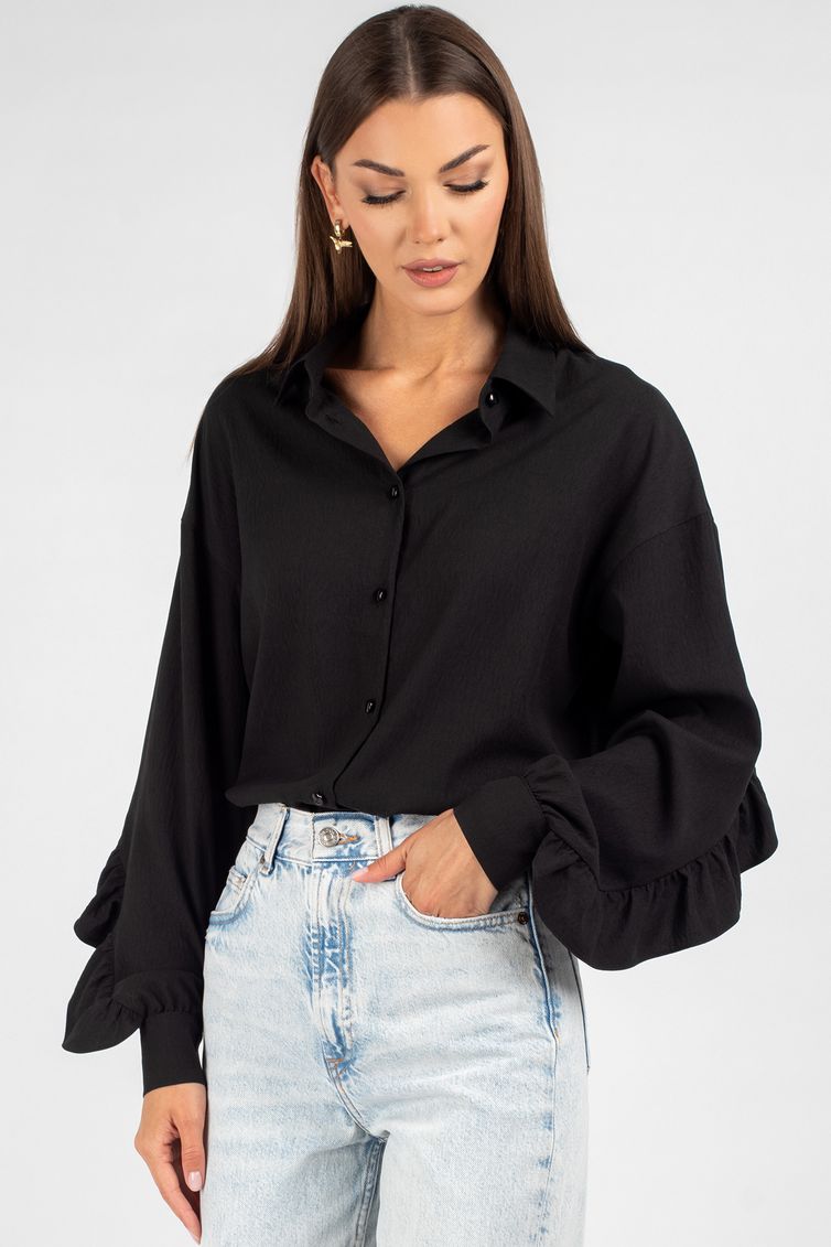 Blouse VIZAVI #736 chernyj