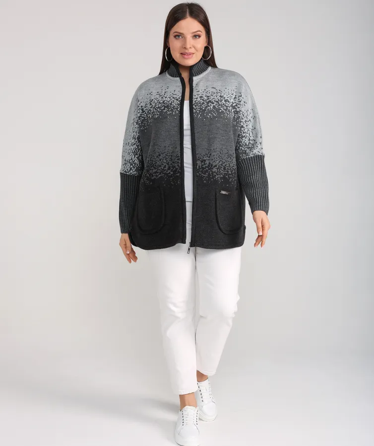 Sweter BONADI #1970 seryj