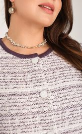 Костюм BONADI 2160 баклажан