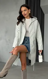Куртка Rumoda 2255 светло-серый
