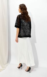 Блуза Люше 4351 черный