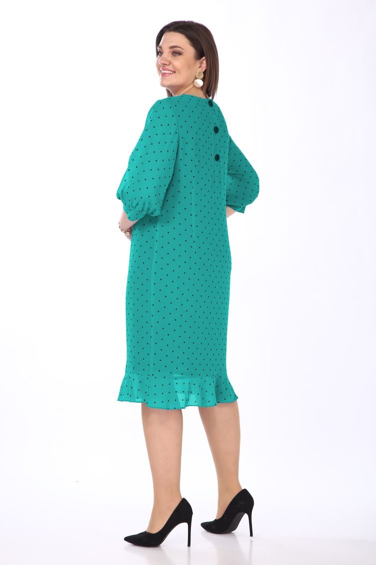 Dress Karina Delux #V-262 biryuza