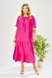 Платье Ava fashion арт. М-211 фуксия