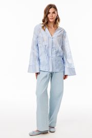 Блузка EOLA арт. 3117 голубой