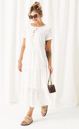 Платье Beautiful & Free 6462 белый