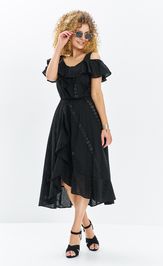 Платье Евромода 709 черн