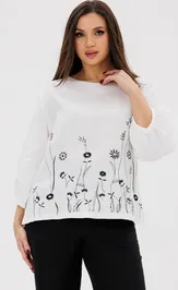 Suit Ma Cherie 3131 belyj+chernyj