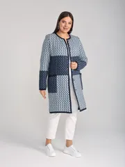 Cardigan BONADI #2091 sinij