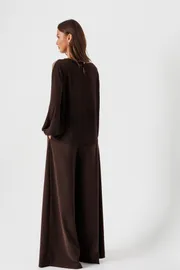 Blouse Lyushe #4451 shokolad