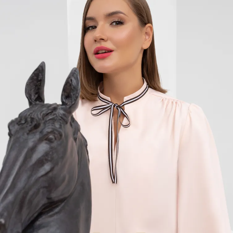 Bluzka CHARUTTI #Kruiz po trendam (pudra)