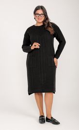 Платье BONADI 2017 глубокий черный